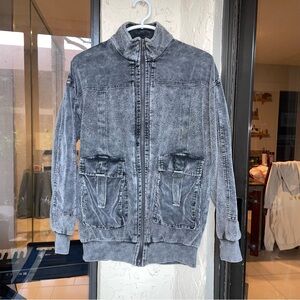 Forever 21 French Terry Gray Jacket